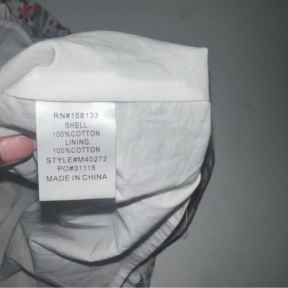 Moodie Tiered Floral Mini Flare Skirt - Picture 7 of 7